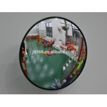 Portable anti-theft indoor convex glass mirror